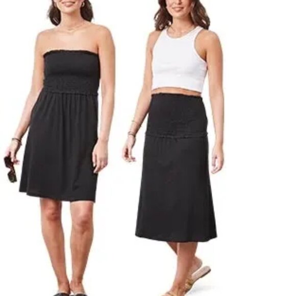 Serra Ladies Black Convertible Dress - Picture 1 of 10